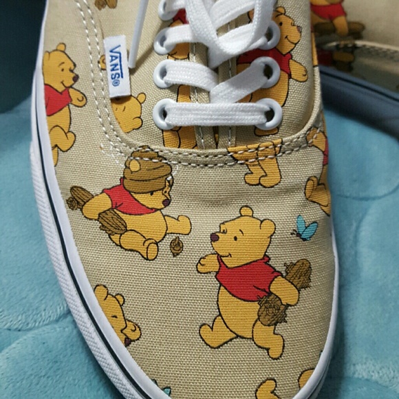 winnie the pooh vans on feet